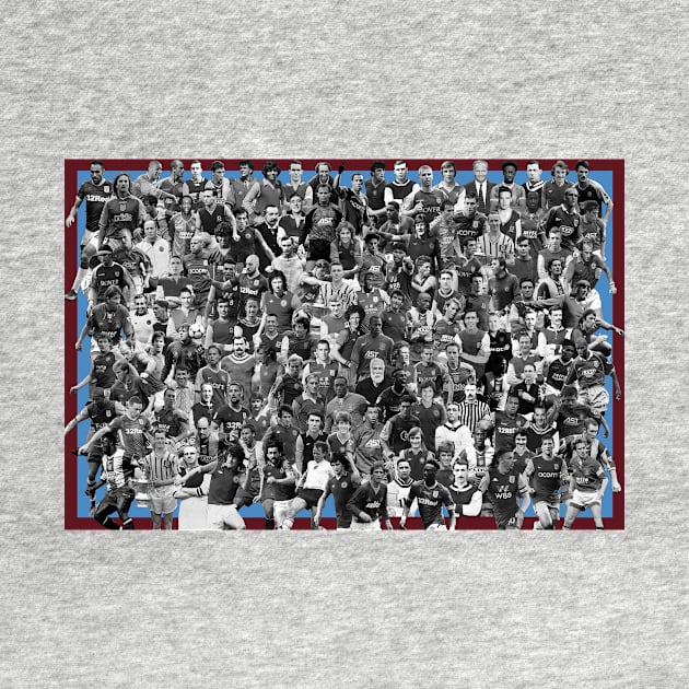 aston villa football club legends prints posters squad team by madein1874